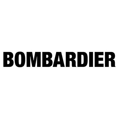 Trademark of Bombardier, a Canadian manufacturer of aircraft and engineering for rail